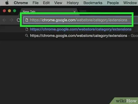 በ Google Chrome ውስጥ ቅጥያዎችን ያክሉ ደረጃ 2