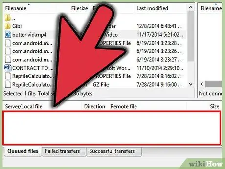 Utilisez FileZilla Étape 10