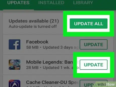 I-update ang Mga App sa Android Hakbang 5