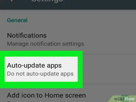 Kemas kini Aplikasi pada Android Langkah 9