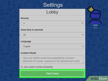 Create a Private Room in Skribbl.io Step 15