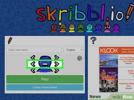 Looge Skribbl.io -s privaatne tuba 5. samm