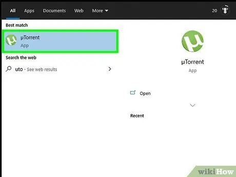 በ uTorrent ደረጃ 1 ያውርዱ