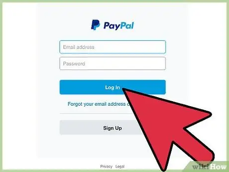 Kontaktirajte PayPal Korak 1