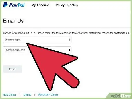 Liên hệ với PayPal Bước 9