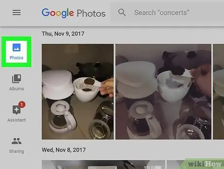 ลบรายการที่ซ้ำกันใน Google Photos ขั้นตอนที่ 2