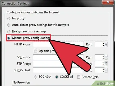 Pripojenie k serveru proxy Krok 14