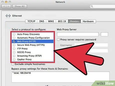 Se connecter à un serveur proxy Étape 22