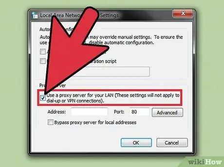 Connect to a Proxy Server Step 6