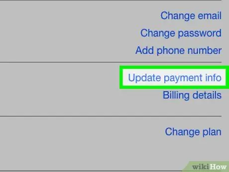 Update Payment Information on Netflix Step 4