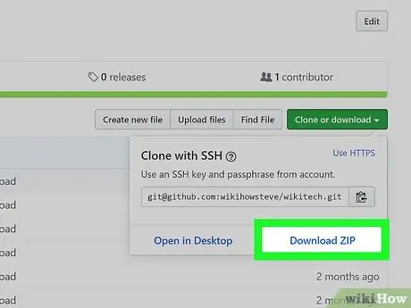 একটি গিটহাব ফোল্ডার ধাপ 4 ডাউনলোড করুন