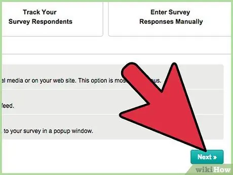 Looge veebiküsitlus Surveymonkey abil 10. samm