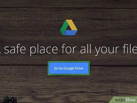 השתמש ב- Google Drive שלב 2