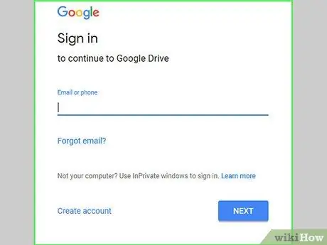 Përdorni Google Drive Hapi 3