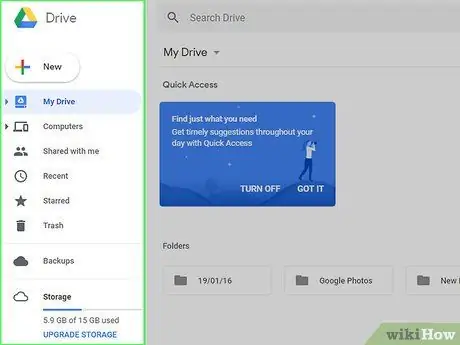 Përdorni Google Drive Hapi 4