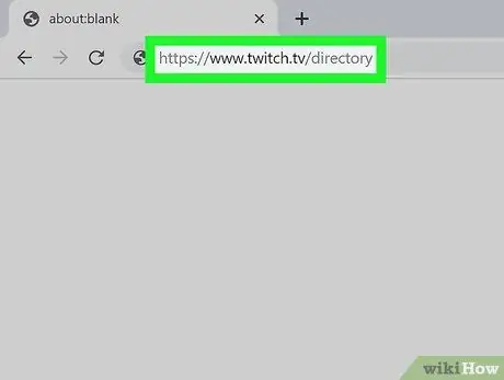 شاهد عدة تدفقات Twitch في وقت واحد على الكمبيوتر الشخصي أو Mac الخطوة 1