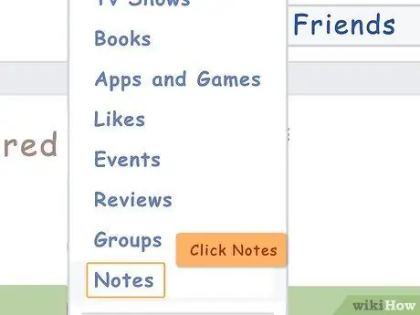 ফেসবুকে একটি নোট লিখুন ধাপ 4