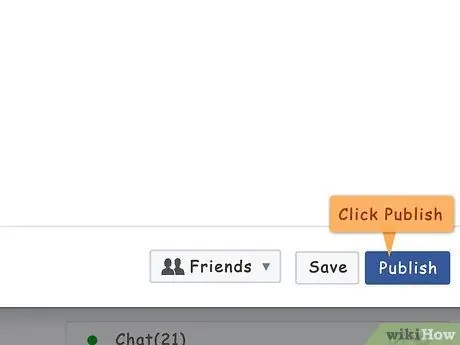 Andika Ujumbe kwenye Facebook Hatua ya 7