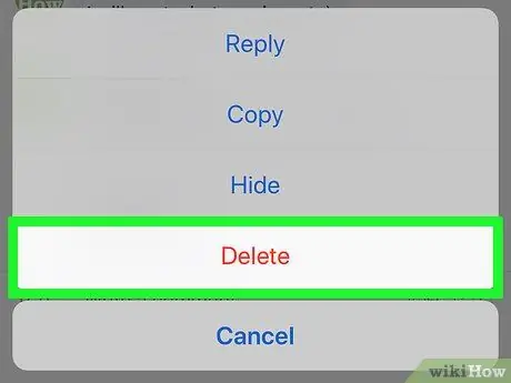 Delete a Comment on Facebook Step 11