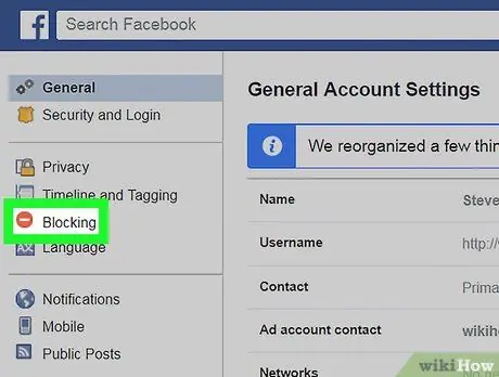 Facebook -da kimisə blokdan çıxarın Adım 11