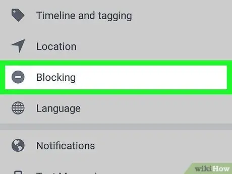 ვინმეს ბლოკირება Facebook– ზე ნაბიჯი 5