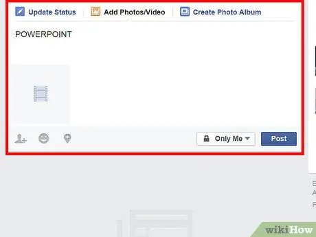 Facebook'a bir Powerpoint ekleyin 15. Adım