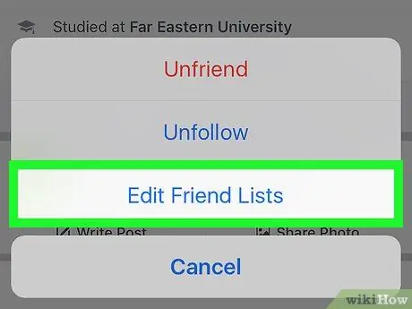 Edit Close Friends on Facebook on iPhone or iPad Step 15