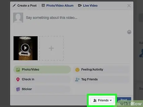 Muat naik Video di Facebook Langkah 12