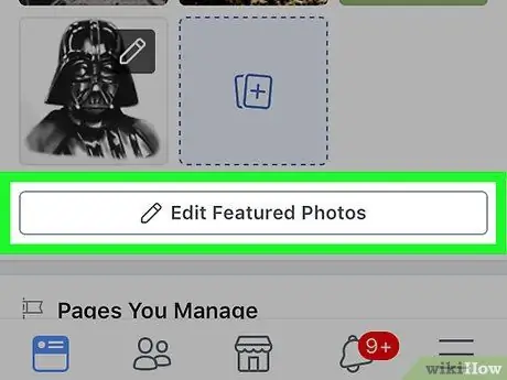 Muutke oma esiletõstetud fotosid Facebookis. 5. samm