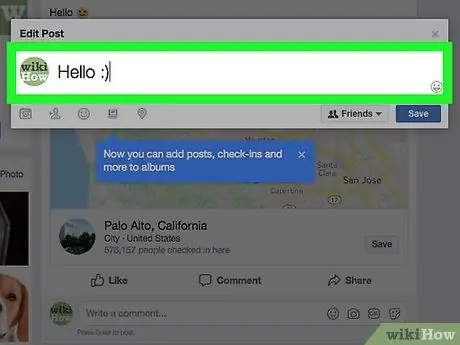 Eliminar una ubicación de su mapa en la línea de tiempo de Facebook Paso 8