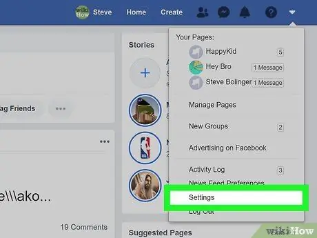 Đăng xuất khỏi Facebook Bước 16