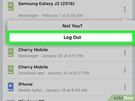 Mag-log Out sa Facebook Hakbang 29