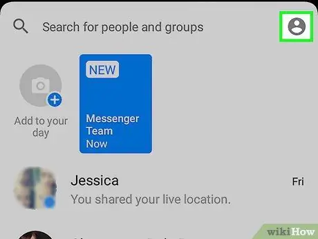 Deblokkeer iemand op Facebook Messenger Stap 8