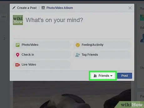 Gumawa ng isang Post sa Facebook Publiko Hakbang 16