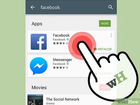 Log masuk ke Facebook Langkah 6