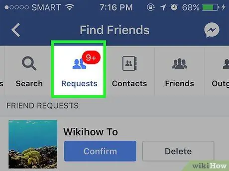 Cancel a Friend Request on Facebook Step 8