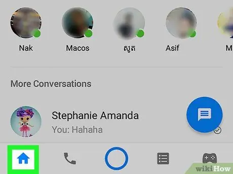 Elimina un gruppo su Facebook Messenger Passaggio 13