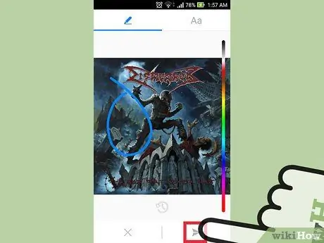 Envie fotos e vídeos com o Facebook Messenger Etapa 9