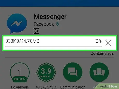 Uppdatera Facebook Messenger Steg 13