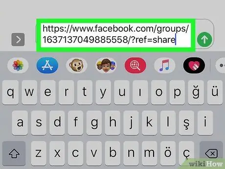 Atrodiet Facebook URL iPhone vai iPad ierīcē 17. darbība