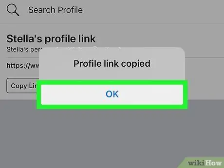 Maghanap ng isang Facebook URL sa iPhone o iPad Hakbang 5