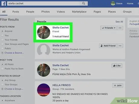 Găsiți un URL Facebook pe iPhone sau iPad Pasul 8