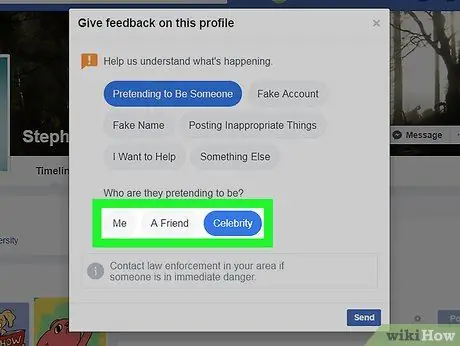 Báo cáo ai đó trên Facebook Bước 14