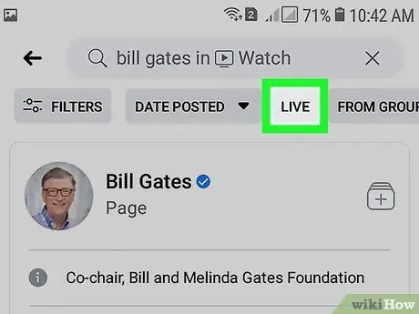 Panoorin ang Mga Pag-broadcast ng Live na Video sa Facebook Hakbang 4