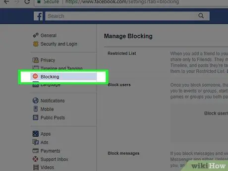 Block People on Facebook Step 13