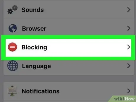 Bllokoni njerëzit në Facebook Hapi 5
