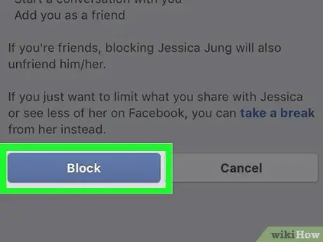 Block People on Facebook Step 9