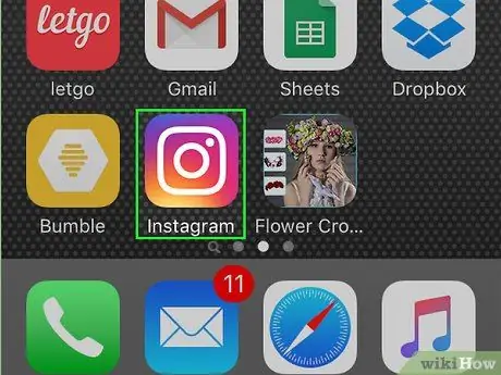 Izbrišite svoj Instagram račun na iPhoneu 1. korak