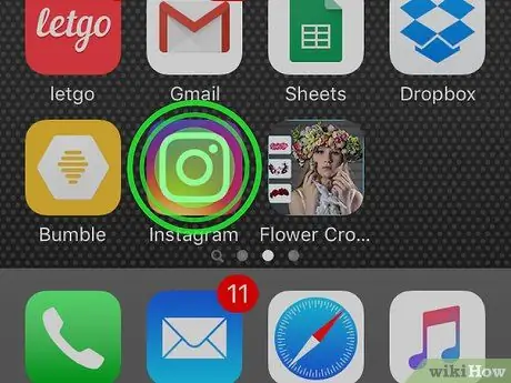 Fshini llogarinë tuaj në Instagram në iPhone Hapi 16