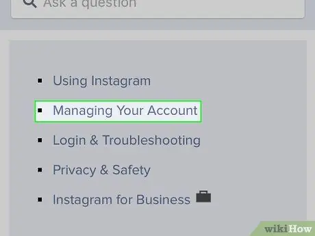 Elimina il tuo account Instagram su iPhone Passaggio 5